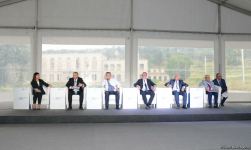 Talks on “Shusha city's trace in Azerbaijani press” held within International Media Forum in Shusha (PHOTO)