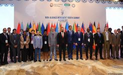 Azerbaijan holding Youth Summit of Non-Aligned Movement in Baku (PHOTO)