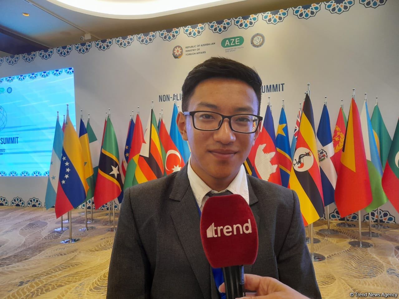 NAM Summit in Baku - excellent platform to discuss youth ideas, guest from Bhutan says (VIDEO)