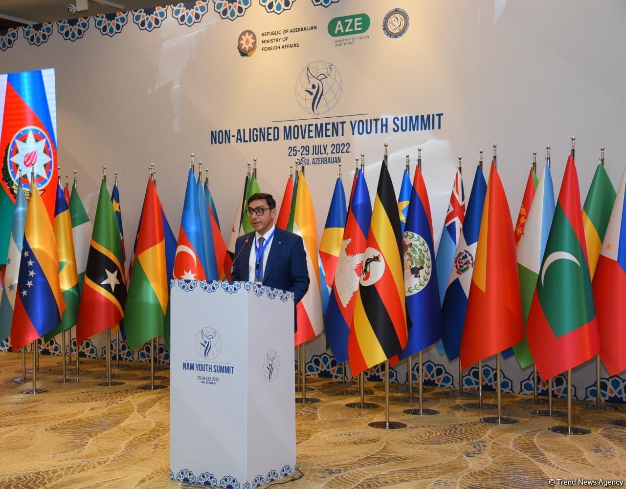 Azerbaijan holding Youth Summit of Non-Aligned Movement in Baku (PHOTO)