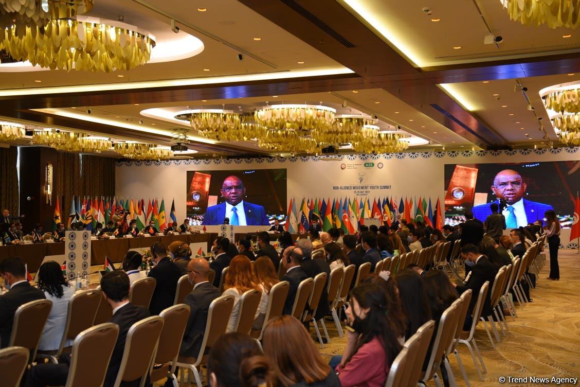 Azerbaijan holding Youth Summit of Non-Aligned Movement in Baku (PHOTO)