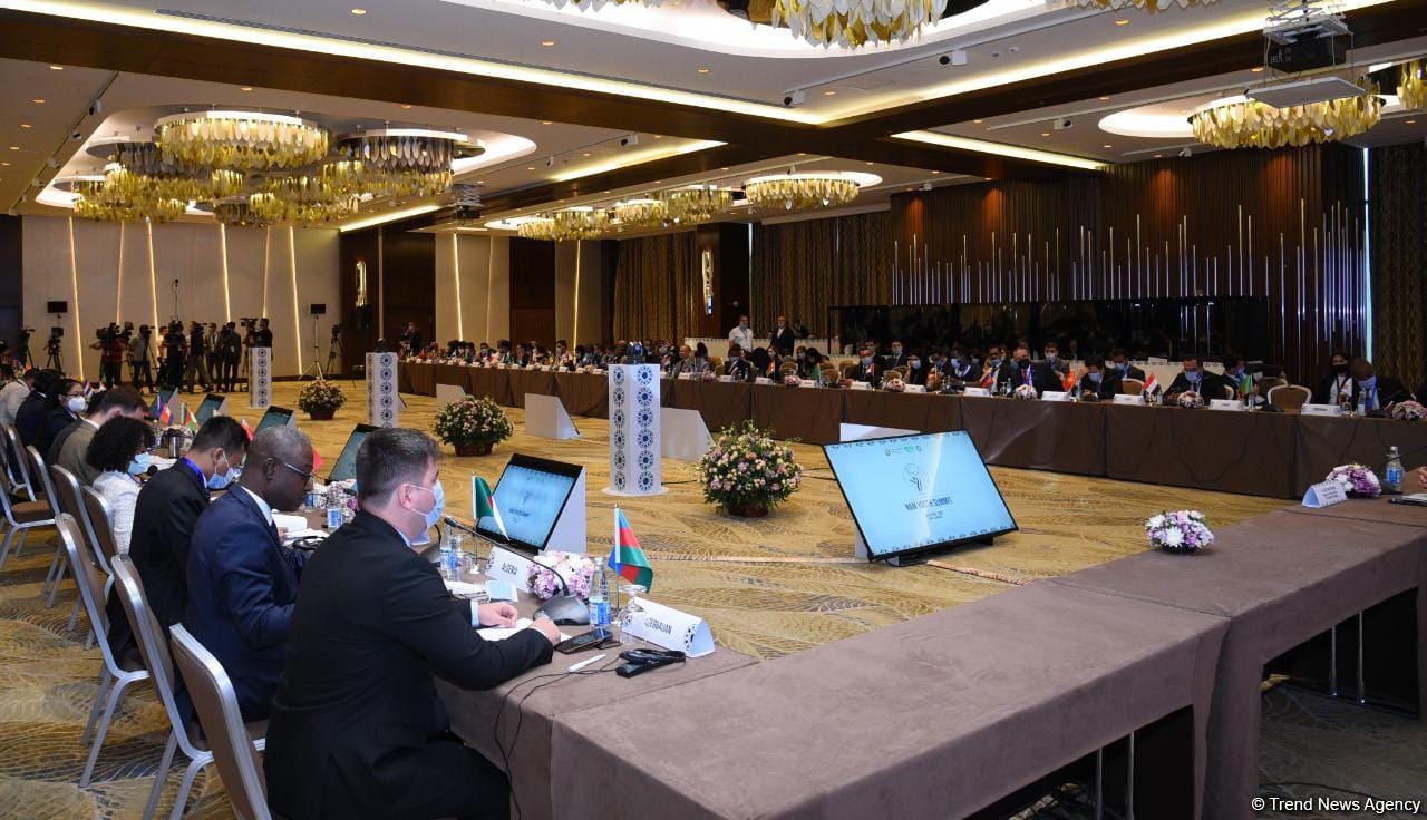 Azerbaijan holding Youth Summit of Non-Aligned Movement in Baku (PHOTO)