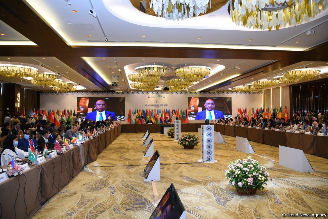 Azerbaijan holding Youth Summit of Non-Aligned Movement in Baku (PHOTO)