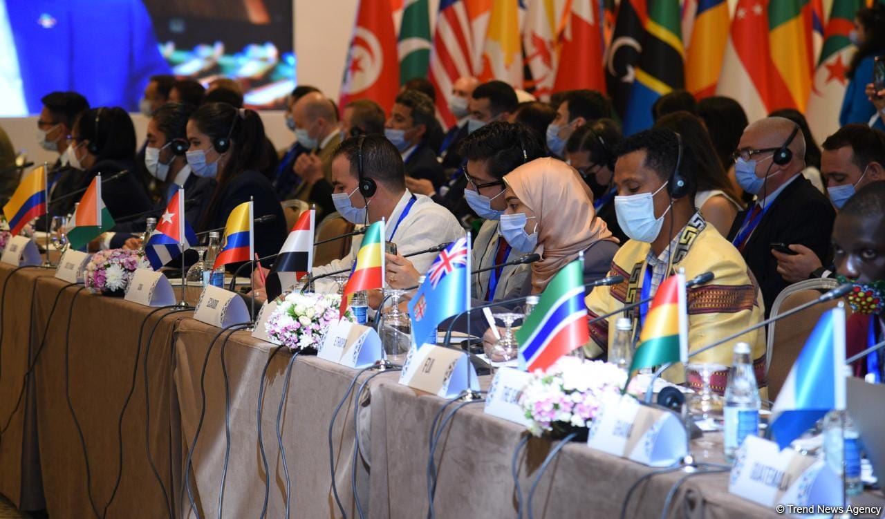 Azerbaijan holding Youth Summit of Non-Aligned Movement in Baku (PHOTO)