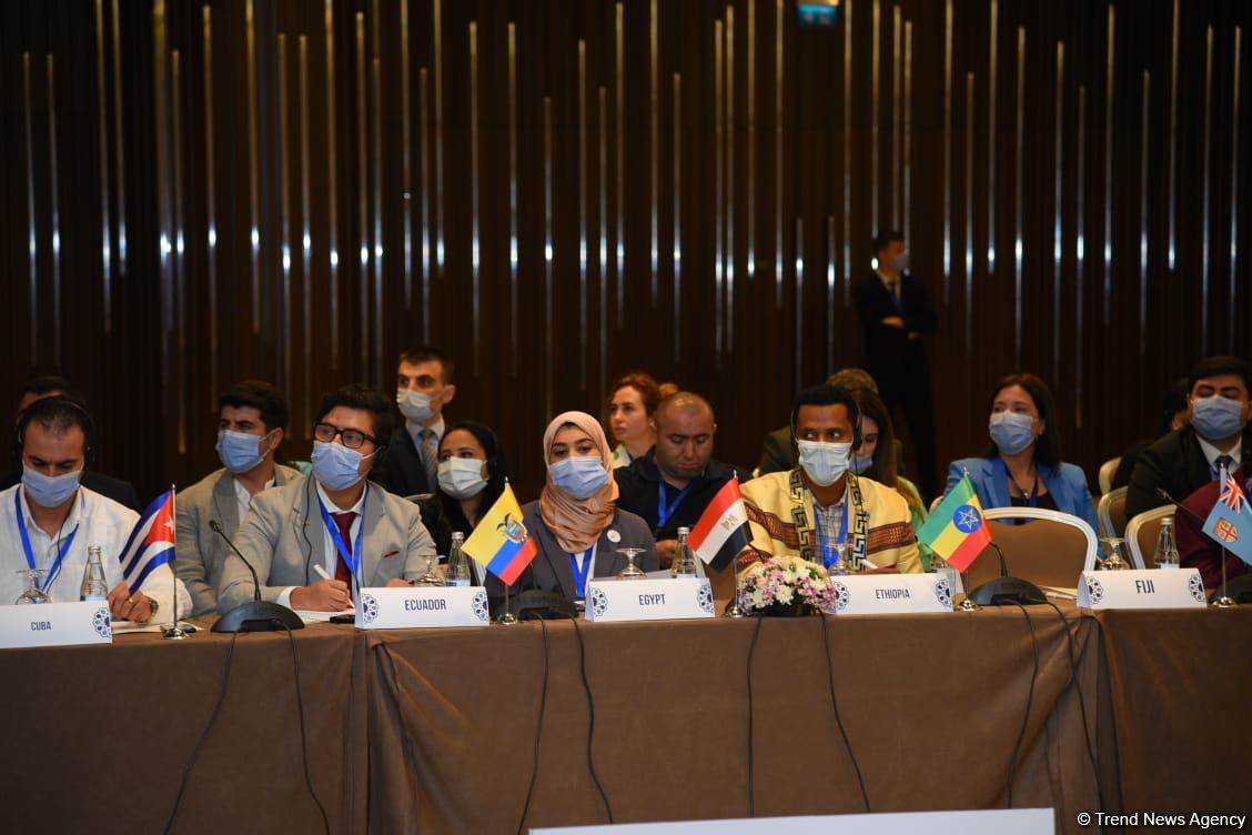 Azerbaijan holding Youth Summit of Non-Aligned Movement in Baku (PHOTO)