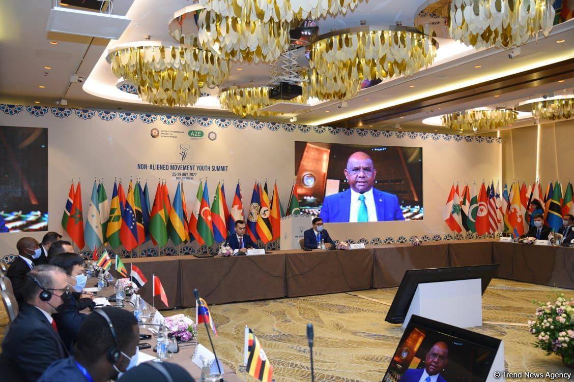 Azerbaijan holding Youth Summit of Non-Aligned Movement in Baku (PHOTO)