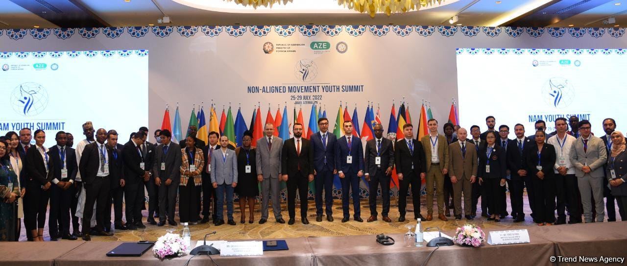 Azerbaijan holding Youth Summit of Non-Aligned Movement in Baku (PHOTO)