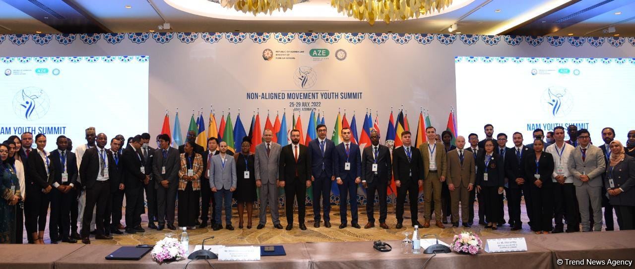Azerbaijan holding Youth Summit of Non-Aligned Movement in Baku (PHOTO)