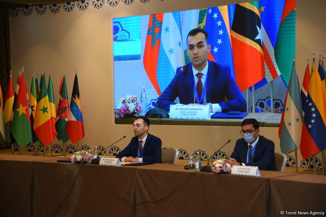 Azerbaijan holding Youth Summit of Non-Aligned Movement in Baku (PHOTO)