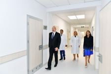 President Ilham Aliyev and First Lady Mehriban Aliyeva view conditions created at maternity hospital No 2 in Bakikhanov district of Baku after major overhaul (PHOTO/VIDEO)
