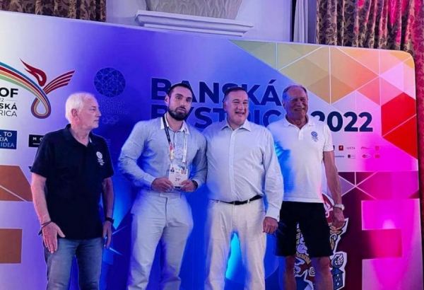 SecGen of Azerbaijani Olympic Committee receives special award of European Olympic Committee