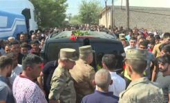 Body of Azerbaijani soldier killed as result of Armenian provocation handed over to his family (PHOTO)