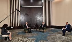 President of Azerbaijan Ilham Aliyev receives TRNC President Ersin Tatar (PHOTO/VIDEO)