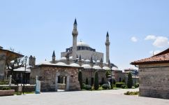 First VP Mehriban Aliyeva, Heydar Aliyev Foundation's VP Leyla Aliyeva visit Mevlana Museum in Konya (PHOTO/VIDEO)