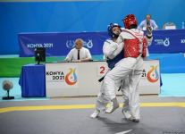 Azerbaijani taekwondo fighter Gashim Magomedov advances at 'Konya 2021' after win (PHOTO/VIDEO)