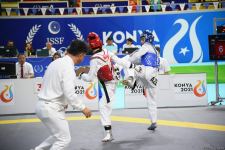 Azerbaijani taekwondo fighter enters next round of Islamic Solidarity Games after win (PHOTO/VIDEO)