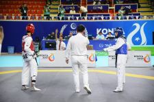 Azerbaijani taekwondo fighter enters next round of Islamic Solidarity Games after win (PHOTO/VIDEO)