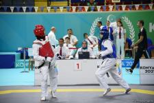 Azerbaijani taekwondo fighter enters next round of Islamic Solidarity Games after win (PHOTO/VIDEO)