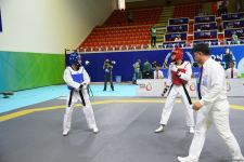 Azerbaijani taekwondo fighter enters next round of Islamic Solidarity Games after win (PHOTO/VIDEO)