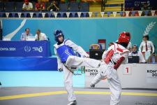 Azerbaijani taekwondo fighter enters next round of Islamic Solidarity Games after win (PHOTO/VIDEO)