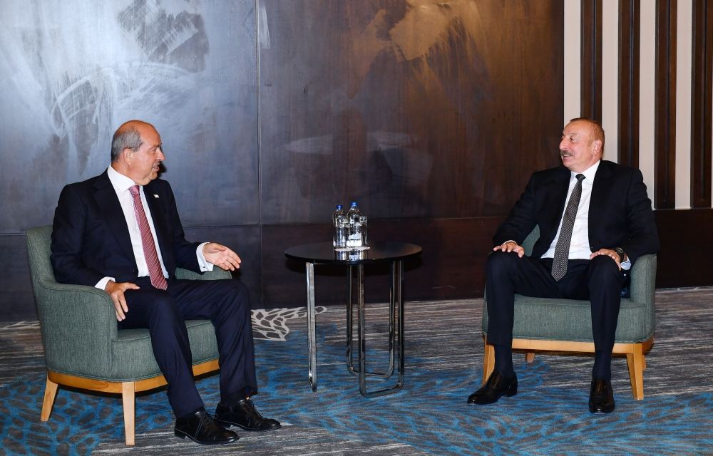 President of Azerbaijan Ilham Aliyev receives TRNC President Ersin Tatar (PHOTO/VIDEO)