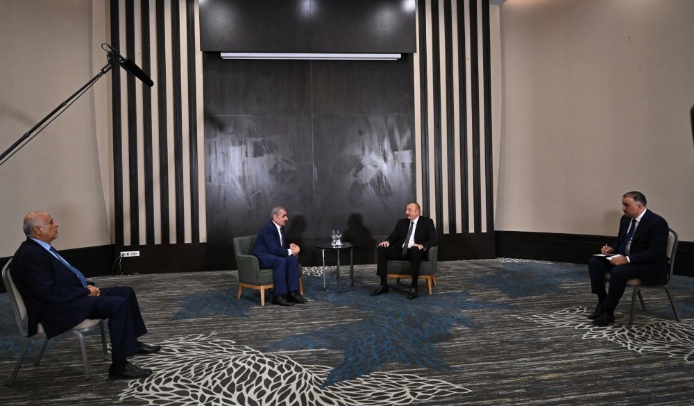 President Ilham Aliyev receives Prime Minister of Palestine Mohammad Shtayyeh (PHOTO/VIDEO)