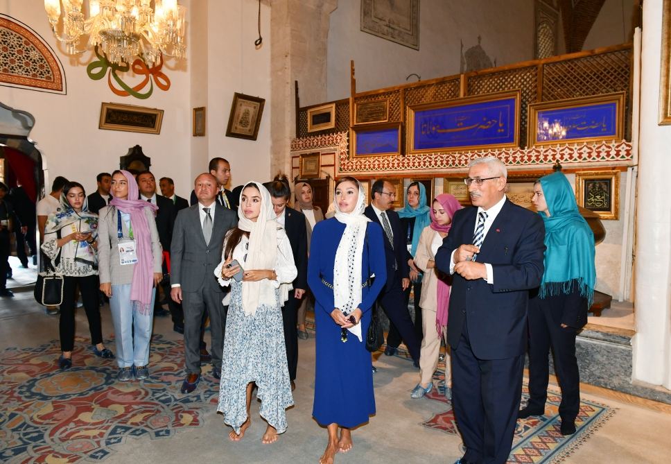 First VP Mehriban Aliyeva, Heydar Aliyev Foundation's VP Leyla Aliyeva visit Mevlana Museum in Konya (PHOTO/VIDEO)