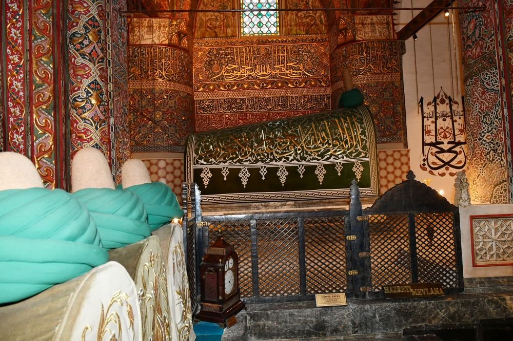 First VP Mehriban Aliyeva, Heydar Aliyev Foundation's VP Leyla Aliyeva visit Mevlana Museum in Konya (PHOTO/VIDEO)