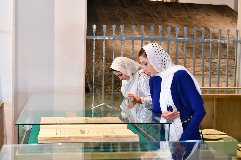 First VP Mehriban Aliyeva, Heydar Aliyev Foundation's VP Leyla Aliyeva visit Mevlana Museum in Konya (PHOTO/VIDEO)
