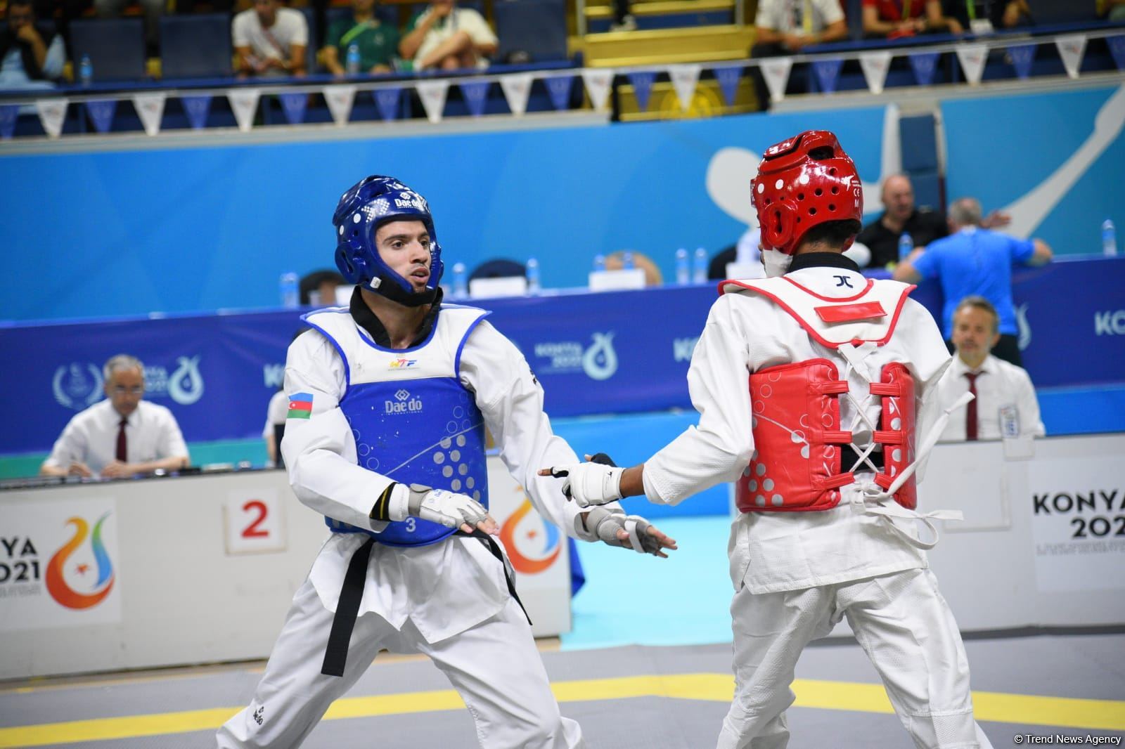 Azerbaijani taekwondo fighter Gashim Magomedov advances at 'Konya 2021' after win (PHOTO/VIDEO)