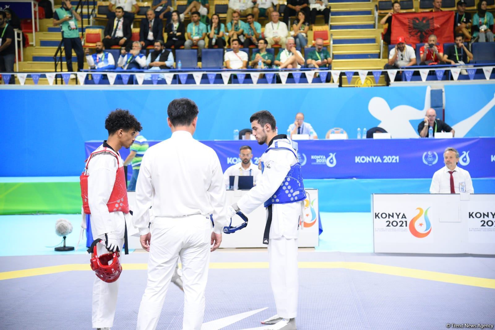 Azerbaijani taekwondo fighter Gashim Magomedov advances at 'Konya 2021' after win (PHOTO/VIDEO)