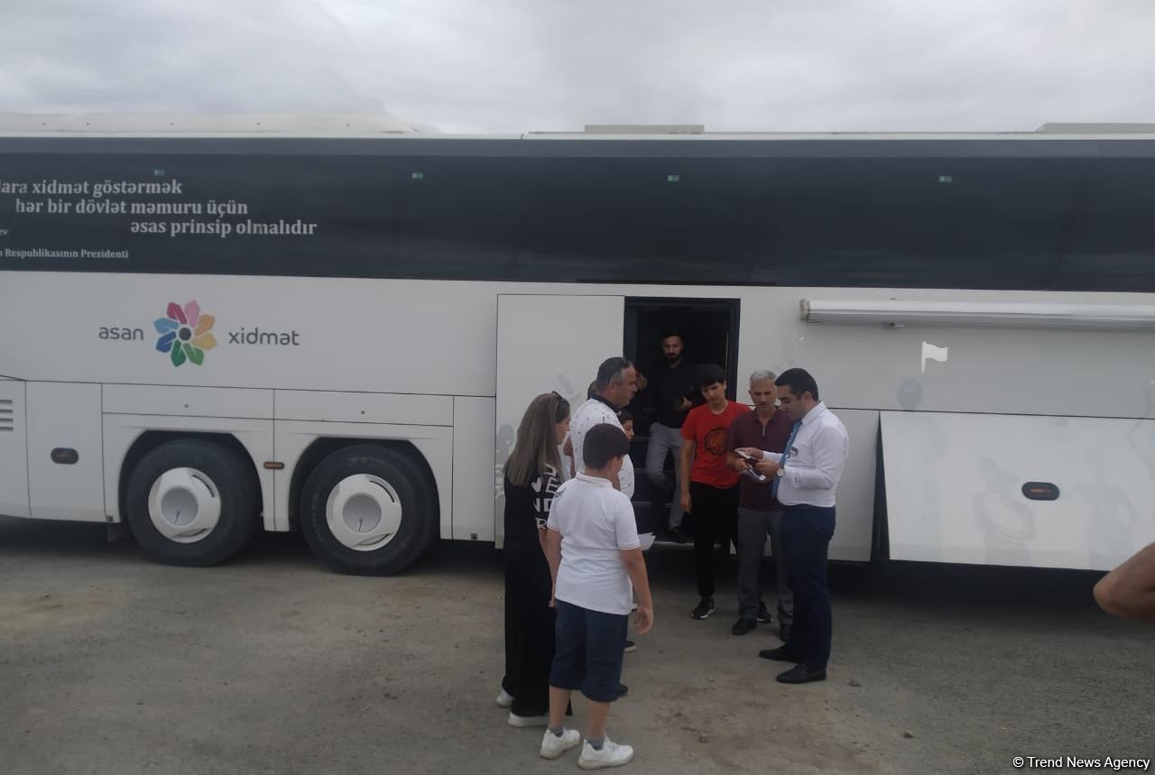 Citizens of Azerbaijan's Aghali village in Zangilan now able to use ASAN Service mobile (PHOTO)
