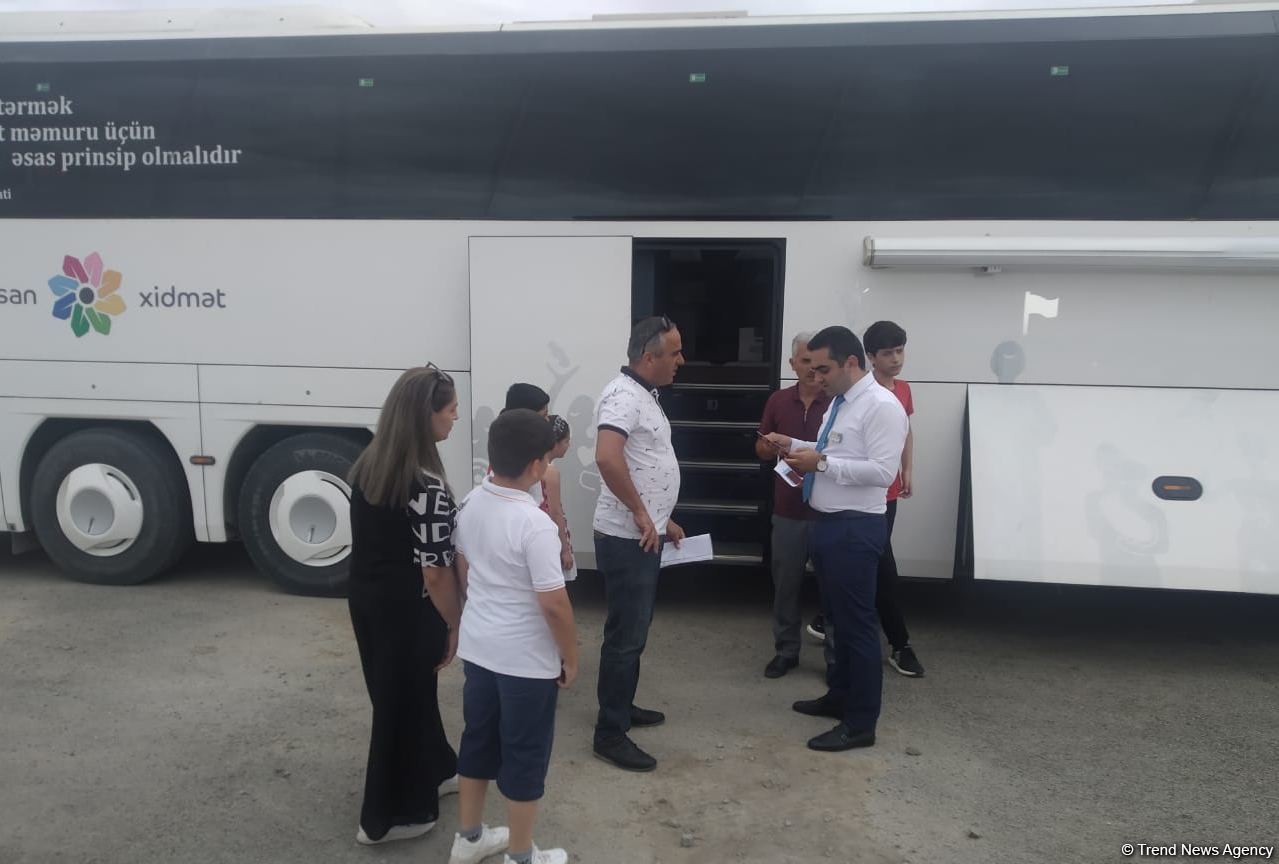 Citizens of Azerbaijan's Aghali village in Zangilan now able to use ASAN Service mobile (PHOTO)
