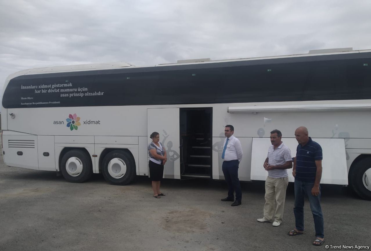 Citizens of Azerbaijan's Aghali village in Zangilan now able to use ASAN Service mobile (PHOTO)