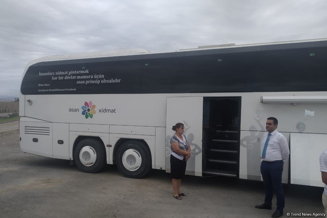 Citizens of Azerbaijan's Aghali village in Zangilan now able to use ASAN Service mobile (PHOTO)