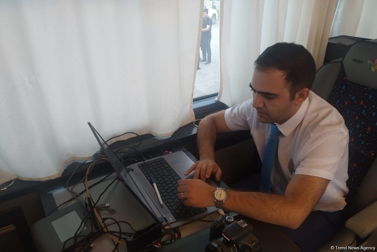 Citizens of Azerbaijan's Aghali village in Zangilan now able to use ASAN Service mobile (PHOTO)