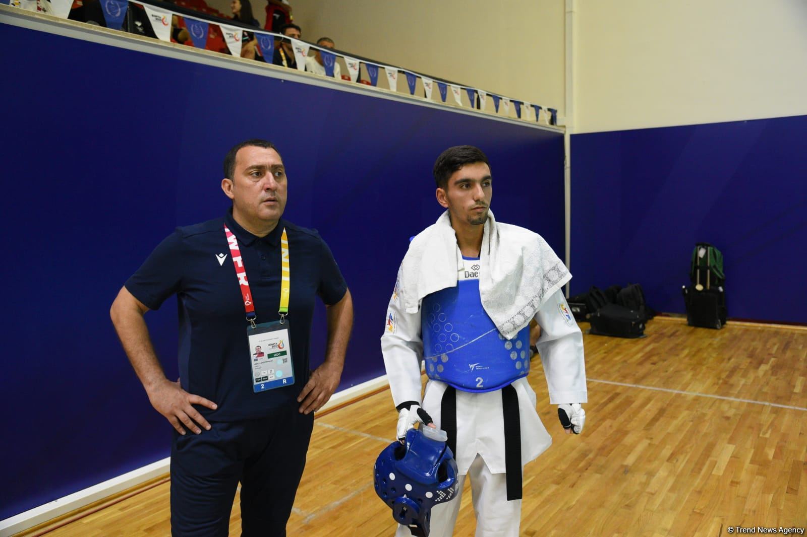Azerbaijani taekwondo fighter enters next round of Islamic Solidarity Games after win (PHOTO/VIDEO)