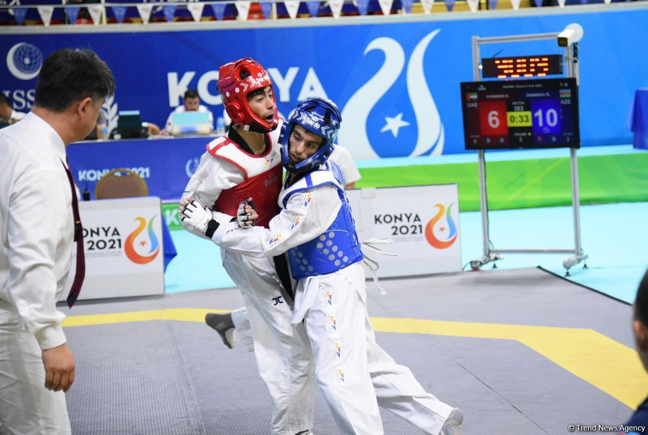 Azerbaijani taekwondo fighter enters next round of Islamic Solidarity Games after win (PHOTO/VIDEO)