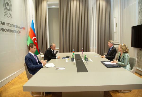 Prosecutor General of Azerbaijan, British ambassador address attack on Azerbaijani embassy in London (PHOTO)