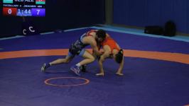 Vice-President of Heydar Aliyev Foundation Leyla Aliyeva watched performances of Azerbaijani wrestlers at V Islamic Solidarity Games (PHOTO)