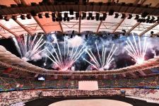 President Ilham Aliyev, First Lady Mehriban Aliyeva attend opening ceremony of 5th Islamic Solidarity Games in Konya (PHOTO/VIDEO)