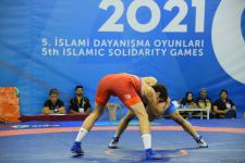 Azerbaijani freestyle wrestler wins silver at V Islamic Solidarity Games (PHOTO)