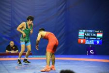 Azerbaijani wrestler wins bronze medal at Islamic Solidarity Games (PHOTO)