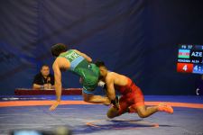 Azerbaijani wrestler wins bronze medal at Islamic Solidarity Games (PHOTO)