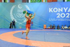 Azerbaijani athlete sweeps to flawless victory at V Islamic Solidarity Games (PHOTO)