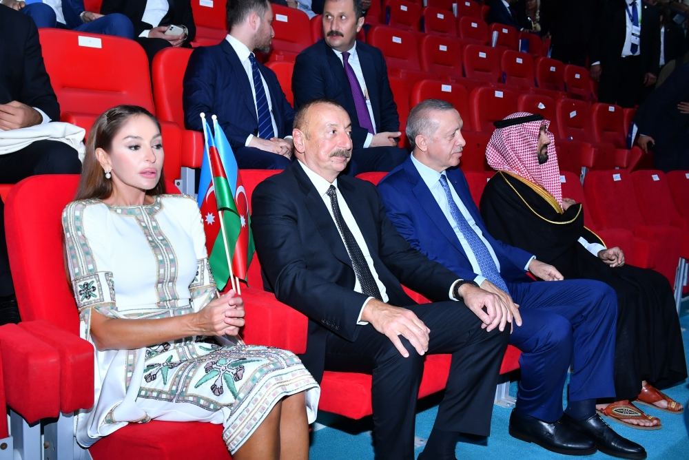 President Ilham Aliyev, First Lady Mehriban Aliyeva attend opening ceremony of 5th Islamic Solidarity Games in Konya (PHOTO/VIDEO)