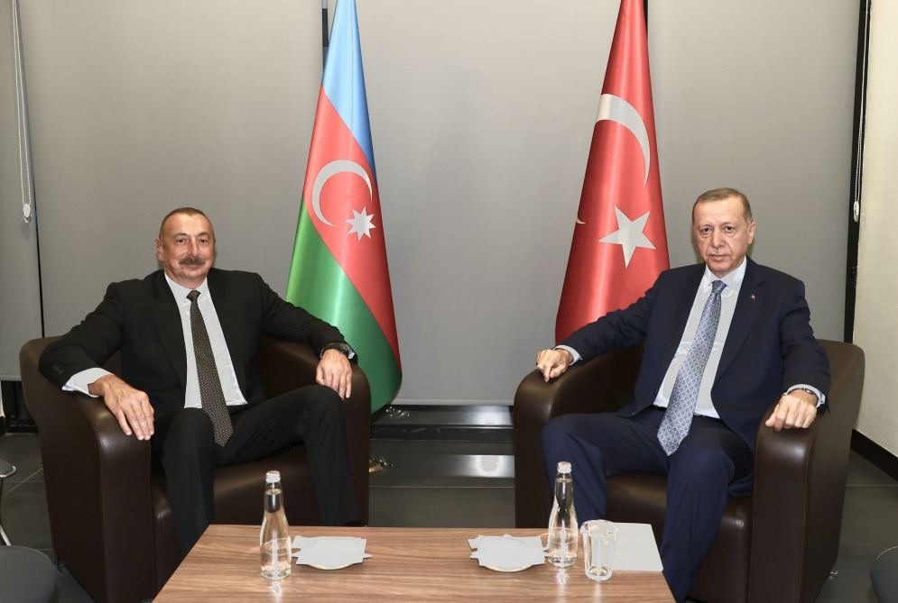 President Ilham Aliyev and President Recep Tayyip Erdogan hold meeting in Konya (VIDEO)