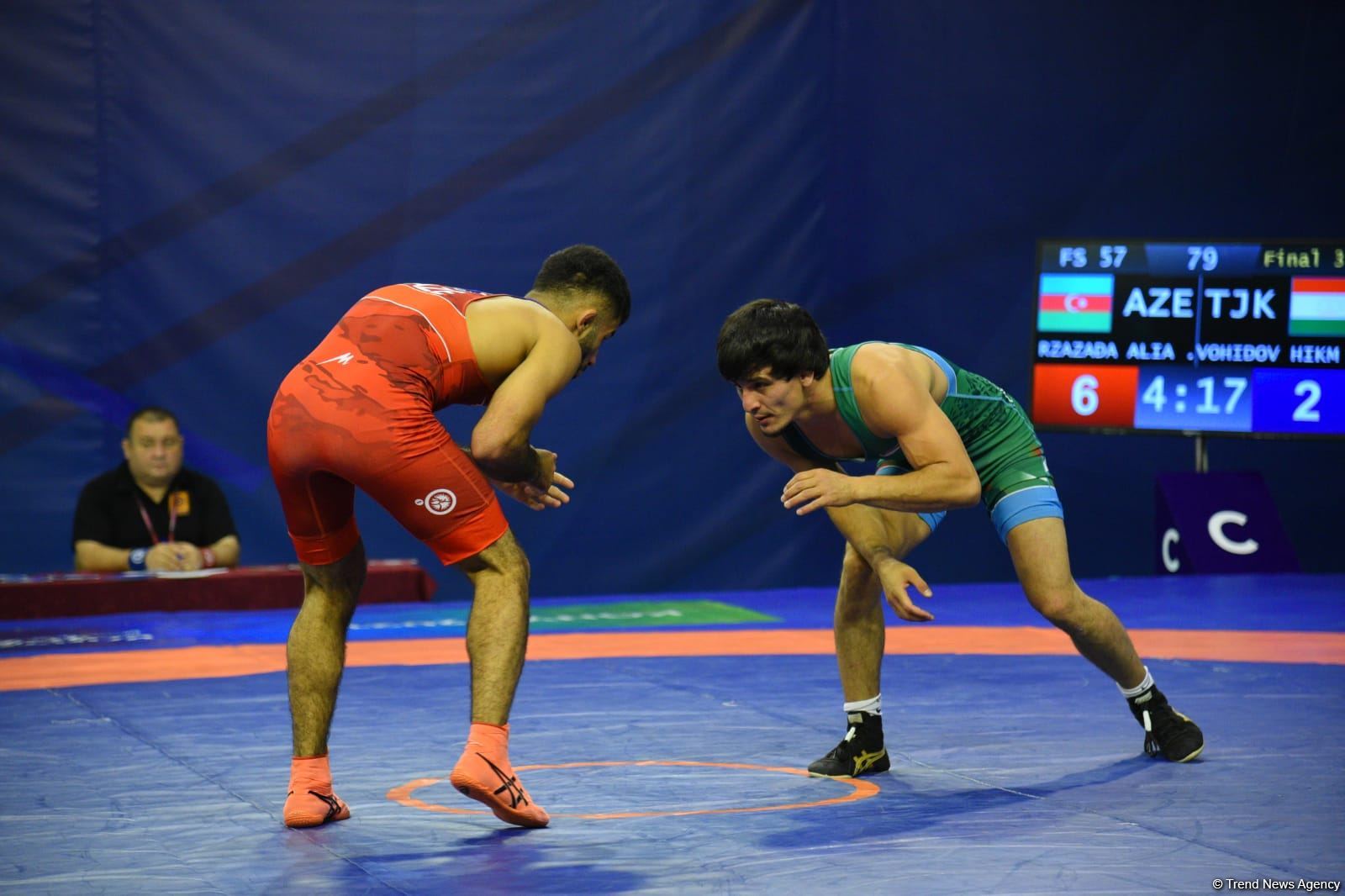 Azerbaijani wrestler wins bronze medal at Islamic Solidarity Games (PHOTO)