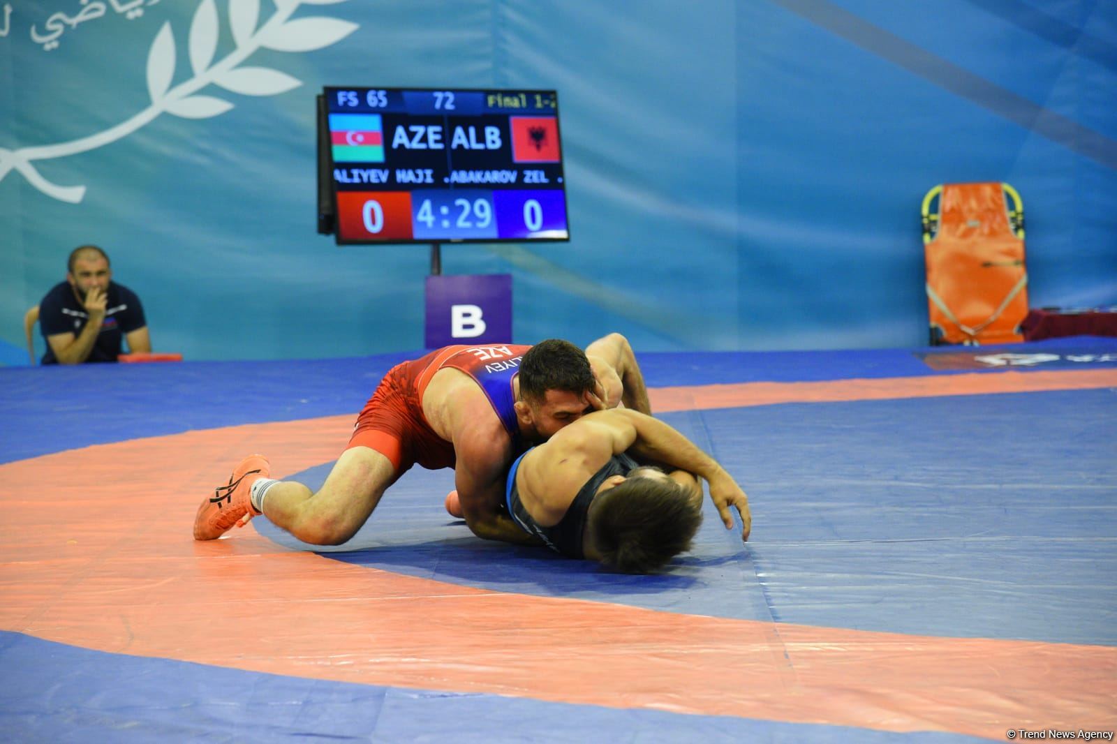 Azerbaijani athlete sweeps to flawless victory at V Islamic Solidarity Games (PHOTO)