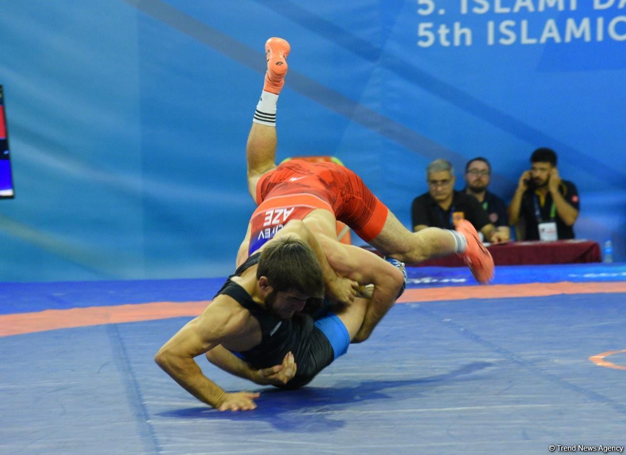 Azerbaijani athlete sweeps to flawless victory at V Islamic Solidarity Games (PHOTO)